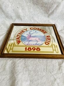 Watney Combe Reid 1898 Advertising Mirror