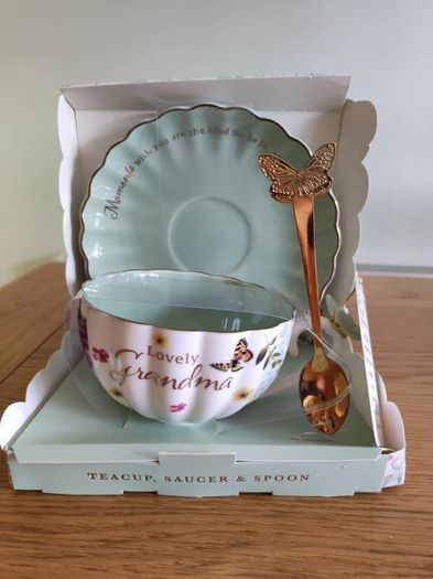 Teacup& saucer&spoon