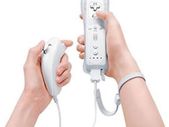 Wireless Remote Controller Motion Plus and Nunchuk for Nintendo Wii / Wii U - White