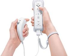 Wireless Remote Controller Motion Plus and Nunchuk for Nintendo Wii / Wii U - White