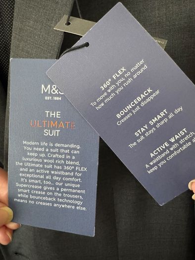 Mens M&S Grey Suit