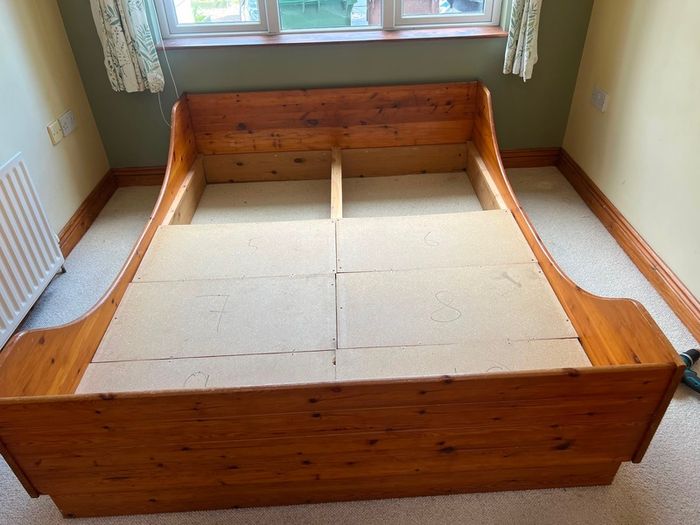 Pine King Size Bed Frame
