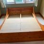 Pine King Size Bed Frame Image 2