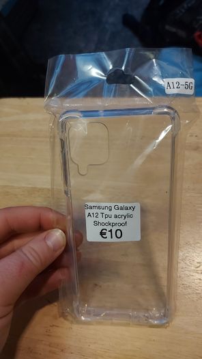 Tpu Shock-Proof Case For Samsung Galaxy A12