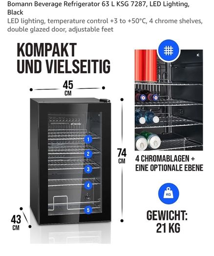 Beverage fridge