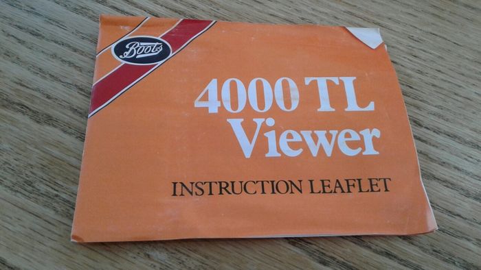 slide viewer boots  4000TL