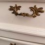 French hand carved solid wooden dresser Image 5