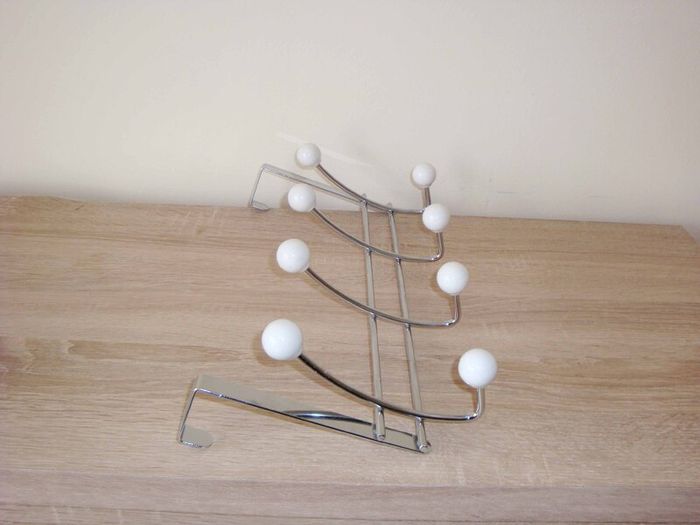 QUICK SALE Chrome overdoor hooks
