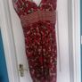 dress and large matching silk scarf Image 4