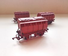 Model  Railway Magnesite Ore Wagons