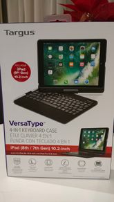 Targus Versatype 4-in-1 Keyboard Case for iPad 8th/7th gen 10.2 inch also fits iPad Air 10.5 inch and iPad Pro 10.5 inch - Used, in very good condition.