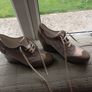 Marco Moreo wedge, soft suede & leather mint condition Image 7