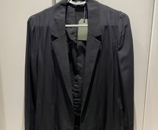 Allsaints Aleida Lace Blazer size 10, black, never worn