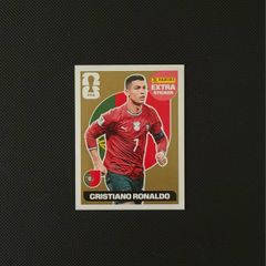 Cristiano Ronaldo Panini extra sticker Gold