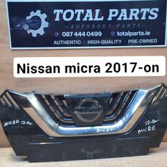 Nissan micra 2017-on front grill