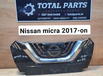 Nissan micra 2017-on front grill