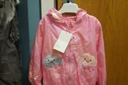 pink shimmer baby jacket