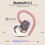 NEW SALE | Wireless Earbuds, 2023 Wireless Earphones Bluetooth 5.3 Headphones Wireless, Over Ear Buds Wireless Earbuds with Earhooks Image 5