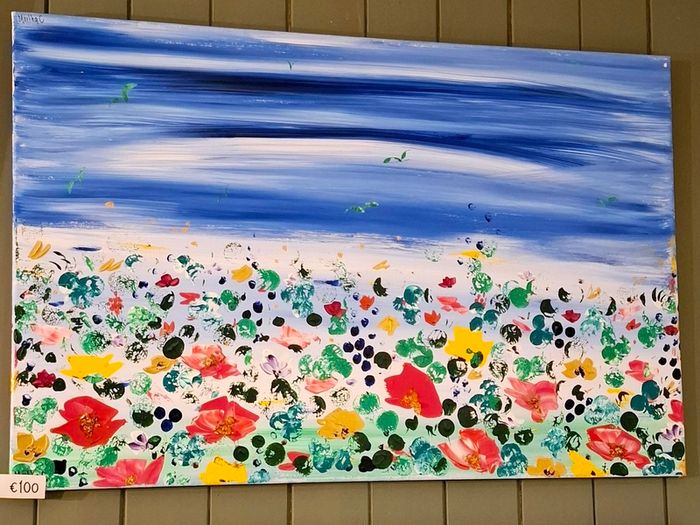 Original hand painted picture on canvas.
