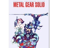 Metal Gear Solid - 1, 2, 3, 4, 5, R - A4 Posters