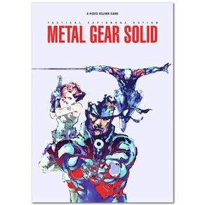 Metal Gear Solid - 1, 2, 3, 4, 5, R - A4 Posters