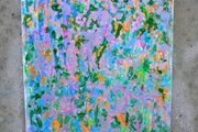 Broken Flowers Work #30  Large Original Abstract Painting 50x90cm