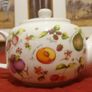 Leonardo Collection " Various Fruits " Colorful Pattern Fine China Tea Pot Designed In England Image 2
