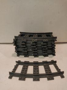 Lego City Train Tracks Curved 53400 x8 RC