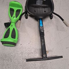 Hoverboard with kart and cord