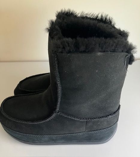 FitFlop Mukluk Black Boots - UK6/EU39