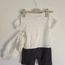 6-9m, With Tags F&F Pokadot Summer Romper and Hat Image 2