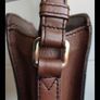 M&S Autograph Mid-Brown Genuine Leather Crossbody Bag Image 8
