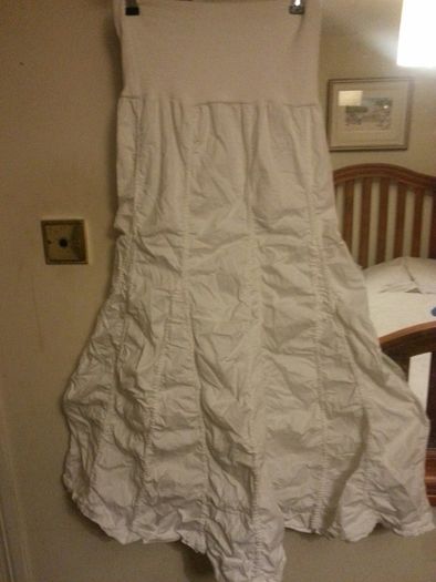 White Ruffled Skirt