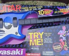 Kawasaki toy electric guitar