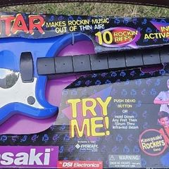 Kawasaki toy electric guitar
