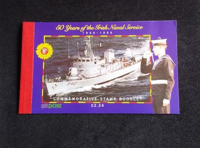 Ireland Mint Stamps : 50 Years of The Irish Naval Service - Stamp Booklet , 1996