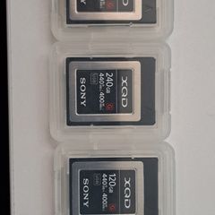 Sony XQD  - 120 and 240 GB G Series