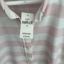 shirt bnwt Gap 100% cotton pink & white striped shirt size medium Image 7