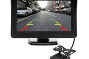 4.3 inch Car Rearview Mirror Monitor Rear View Camera CCD Video Auto Parking Assistance LED Night Vision Reversing Car-styling