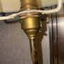Large vintage double doves table lamp 65cm Image 4