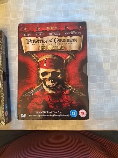 Pirates of the Caribbean DVD's