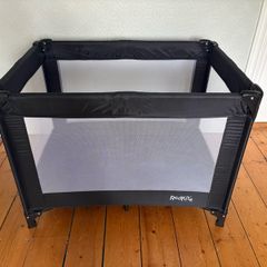 Red Kite Sleeptight Travel Cot + Baby Elegance Eco Fibre Mattres