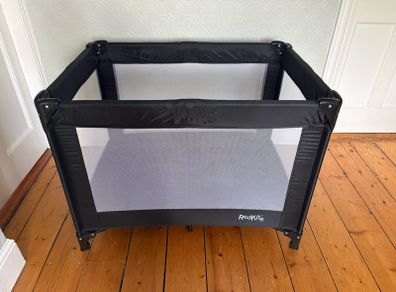 Red Kite Sleeptight Travel Cot + Baby Elegance Eco Fibre Mattres