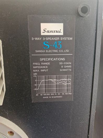 speakers Sansui S-45