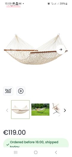 indoor and outdoor hammock