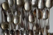 Bundle of 42 Vintage Silver-Plated Cutlery Pieces - Newbridge, Dixon &amp; More