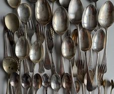 Bundle of 42 Vintage Silver-Plated Cutlery Pieces - Newbridge, Dixon & More