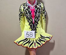 Irish Dancing Dress (suit age 10-12)