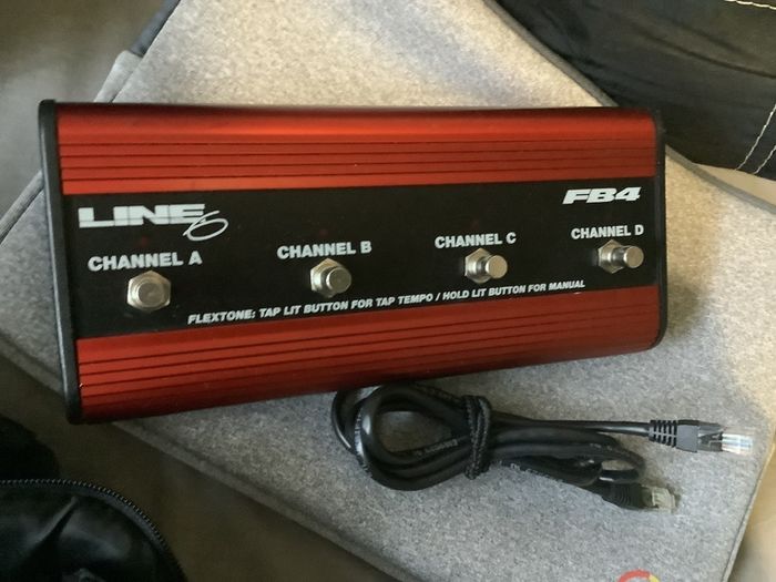Line 6 POD 2.0 + FB4 foot controller + PSU and soft case.