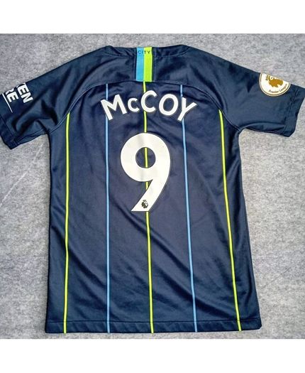 Manchester City Nike Away Shirt 2018 Boys 10-12 Years Rare Retro Football Jersey
